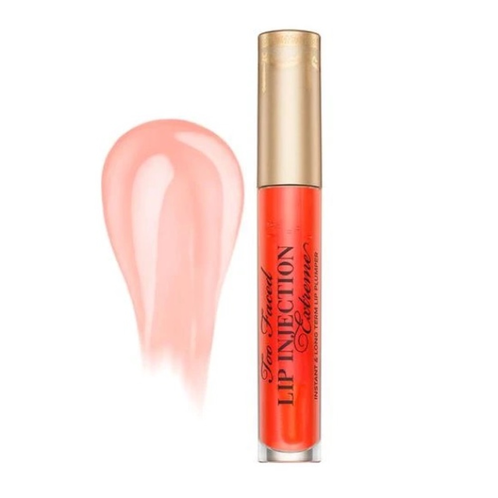 ๐ฃ๐24 HOUR SALE๐๐ฃToo Faced Lip Injections โStrawberry Kissโ BNIB - Picture 3 of 8